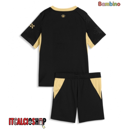 Manchester City Seconda Maglia Bambino 2026-27 Manica Corta (+ Pantaloni corti)